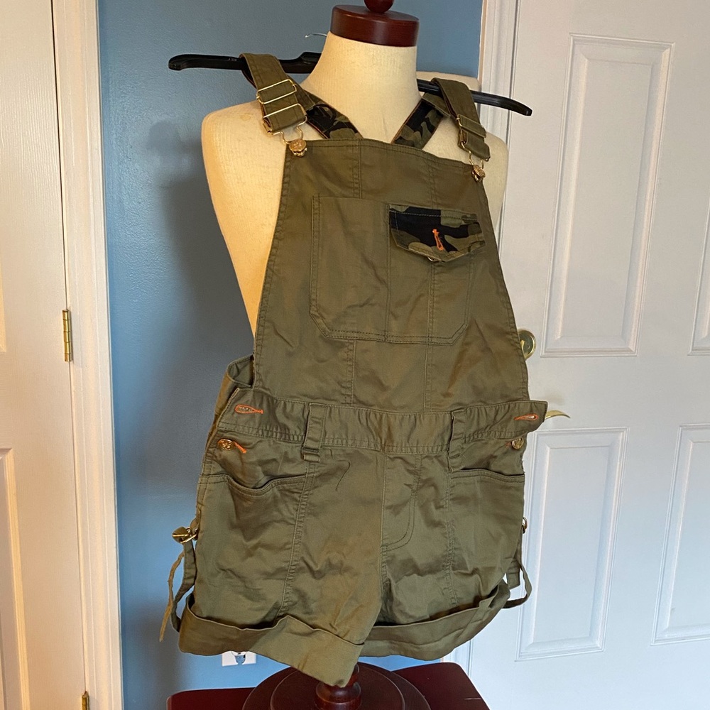 Olive Green Overall (short)
